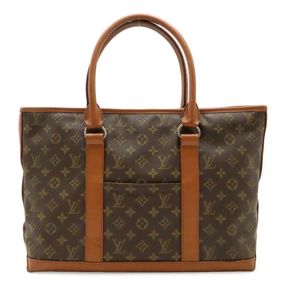LOUIS VUITTON Monogram Weekend Tote Bag Shoulder